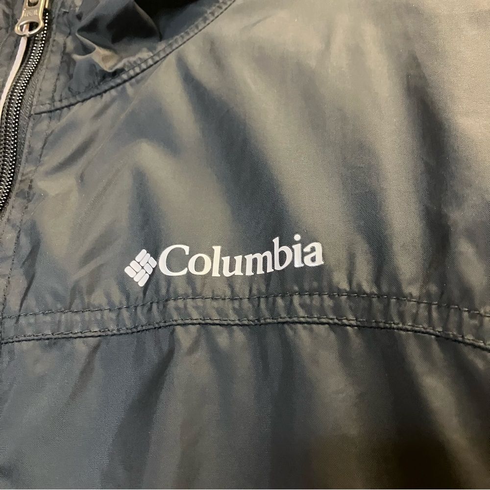 Columbia Big Kids Glennaker Rain Jacket Black Size XL - Picture 5 of 8